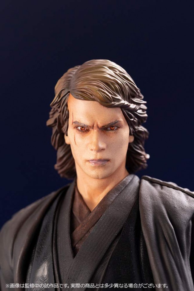kotobukiya 1/10 artfx  anakin skywalker revenge of the sith ver.