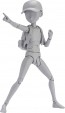Bandai S.H.Figuarts Body-kun Ken Sugimori Edition DX SET (Gray Color Ver.), BAC21023, by BANDAI