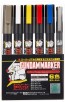 GSI Creos Gundam Marker Basic Set (6pcs) AMS105, GSI16333, by GSI CREOS