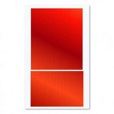 HI Q PARTS Circular Metallic Seal S (1.0 - 2.8 mm) Red (1 piece) , HIQ73387, by HI Q PARTS