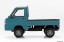 Aoshima 1/32 Raku-Pla Snap Kit No.05CU-BG Subaru Sambar Truck Custom Wheels (Blue Gray), AOS03873, by AOSHIMA