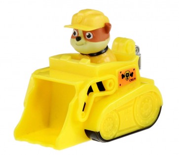 TAKARA TOMY Pow Patrol Mini Vehicle Rable Power Bulldozer  , TAK34947, by TAKARA TOMY