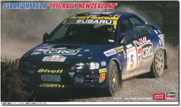 Hasegawa 1/24 Subaru Impreza 1996 Rally New Zealand, HAS06960, by HASEGAWA