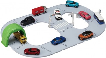 TAKARA TOMY Tomica Town Recombining Easy! Basic Road Set, TAK09621, by TAKARA TOMY