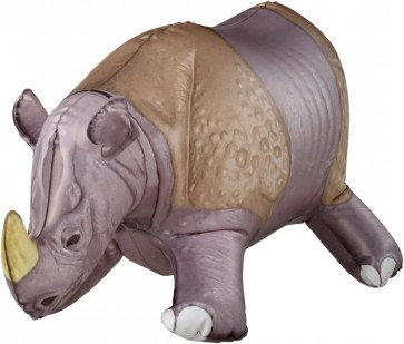 TAKARA TOMY Ania Adventure Continent Ania Kingdom Air Figure Cyrus (Indian Rhino), TAK08593, by TAKARA TOMY