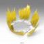 BANDAI  Figure-rise Effect Aura Effect (Yellow), BAN129721, by BANDAI