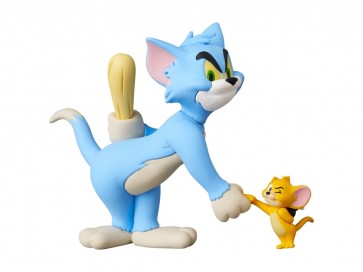 Medicom Toy UDF Tom and Jerry Classic Color Ver. TOM w/ CLUB and JERRY w/ BOMB, MED57931, by MEDICOM TOY