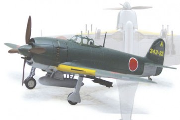 Aoshima 1/72  Kawanishi Shiden-kai Bomber Loading Machine plastic kit  , AOS11720, by AOSHIMA