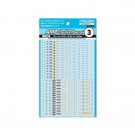 HI Q PARTS 1/144 AMP03 Caution Decal Gray & Yellow (1pc.), HIQ80033, by HI Q PARTS