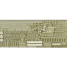 Fujimi 1/700 Kan NEXT Series No.18 EX-101 Imperial Japanese Navy Light Cruiser Tama Genuine Photo-etched Parts  , FUJ60840, by FUJIMI