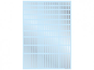 HI Q PARTS Line Decal 2 Silver (1pc.), HIQ73943, by HI Q PARTS