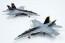 Platz 1/144 F/A-18F SUPER HORNET TWO-SEATER 2PCS  , PLZ63196, by PLATZ