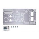1/24 GRB IMPREZA WRX STI ’10 PHOTO-ETCHED PARTS & METAL STICKERS SET, AOS00588, by AOSHIMA