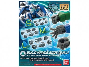 Bandai HGBC 1/144 Build Hands Squared [S, M, L], BAN08324, by BANDAI