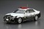 Aoshima 1/24 The Model Car No.110 Toyota GRS214 Crown Patrol Car For Traffic Control '16, AOS57520, by AOSHIMA