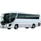 Fujimi 1/32 Sight Seeing Bus Series No.1 EX-1 Hino Selega Super High Decker (With Bus Guide & Bus Driver Figure), FUJ12032, by FUJIMI