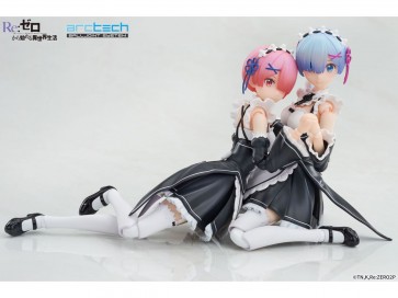 Apex 1/8 ARCTECH Posable Series Re:Zero Starting Life in Another World Ram & Rem, APE21566, by Apex