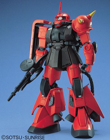 BANDAI  1/100 MG MS-06R-2 Zaku II Johnny Ridden Custom   Plastic Model kit, BAN0048517, by BANDAI