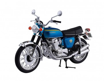 Aoshima Aoshima Skynet Honda CB750FOUR (K0) Candy Blue 1/12 Scale Finished Model, AOS04316, by AOSHIMA