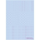 HI Q PARTS Accent Decal A Light purple (1 piece) , HIQ72847, by HI Q PARTS