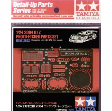 TAMIYA 1/24 Z GT specification 2004 etching parts, TAM12602, by TAMIYA