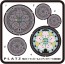 Platz 1/24 Manhole Photo-etched Parts (Tokyo), PLZ86812, by PLATZ