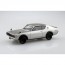 Aoshima 1/32 The Snap Kit No.18-A Nissan C110 Skyline GT-R (Silver), AOS64641, by AOSHIMA