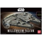 BANDAI  Star Wars Plastic Model Kit 1/144 Scale Millennium Falcon (Force Awakening), BAN22886, by BANDAI