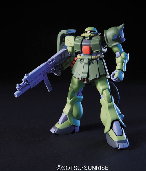 BANDAI  1/144 HGUC MS-06FZ Zaku II FZ (Kai)   Plastic Model kit, BAN544841, by BANDAI