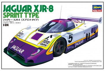 Hasegawa 1/24 Jaguar XJR-8 (Sprint type) plastic kit , HAS02818, by HASEGAWA