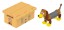 TAKARA TOMY Dream Tomica Ride On Toy Story TS-08 Slinky Dog & Cardboard Toy Box  , TAK75000, by TAKARA TOMY