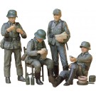 Tamiya 1/35 Military Miniature Series No.129 German Soldiers At Rest [Special Sale Item], TAM82841, by TAMIYA