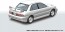 Aoshima 1/24 Raku-Pla Snap Car No.04-SW CE9A Lancer GSR Evolution III 1995 Scotia White, AOS67802, by AOSHIMA