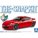 Aoshima The Snap Kit No.03-F 1/32 Toyota 86 (Pure Red) , AOS57551, by AOSHIMA
