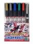 GSI Creos Gundam Marker GMS 121 Gundam metallic marker set, GSI34967, by GSI CREOS