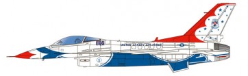 F-TOYS 1/144 US Air Force F-16C Fighting Falcon Thunderbirds, FTY89219, by F-Toys