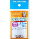 HI Q PARTS VC Dome 4 VP1 Color 5.0mm (10pcs), HIQ78863, by HI Q PARTS