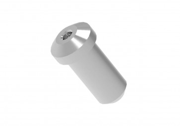 HI Q PARTS BL rivet 0.65mm siver 50qties  , HIQ74735, by HI Q PARTS