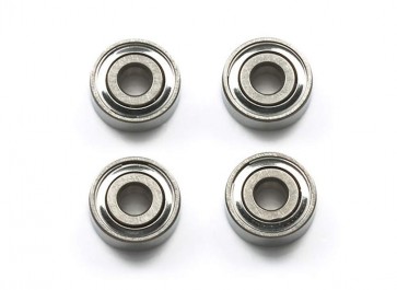 Tamiya Mini 4WD Grade Up Part GP.519 HG ROUND HOLE BALL BEARINGS (4PCS.) , TAM55194, by TAMIYA
