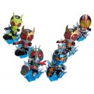 Bandai TAMASHII NATIONS BOX Kamen Rider ARTlized -Let's Go! Rider Kick!!- 1Box 6pcs, BAC56865, by BANDAI
