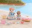 Epoch Sylvanian Families Sea Otter Brothers -Sea Play Set-, EPC56389, by Epoch