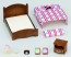 Epoch Sylvanian Families - Furniture: Semi-double Bed  , EPC58205, by Epoch