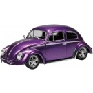 Aoshima 1/32 RakuPla Snap Kit No.20CU-MP Volkswagen Beetle Custom (Metallic Purple), AOS68076, by AOSHIMA