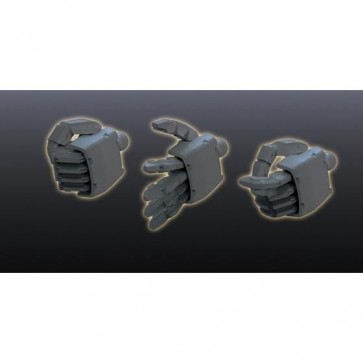 BANDAI  1/144 Builders Parts HD: MS Hand 02 Zeon Dark Gray, BAN0201309, by BANDAI