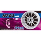 Aoshima 1/24 Enkey NT 03 + M 19 inch Plastic kit   (4 wheels & tires), AOS53928, by AOSHIMA