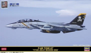Hasegawa 1/72 SP Series (Limited Release) F-14B TOMCAT VF-103 JOLLY ROGERS 2002  , HAS22541, by HASEGAWA