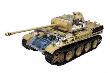 Platz 1/35 GIRLS UND PANZER: PANZERKAMPFWAGEN V PANTHER AUSF.G KUROMORIMINE GIRLS HIGH SCHOOL WITH FULL INTERIOR & CREW  , PLZ43001, by PLATZ