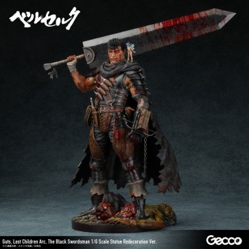 Gecco 1/6 Berserk/Guts, Lost Children Ark, The Black Swordsman 1/6 Scale Statue Redecoration Ver., GEC50915, by Gecco