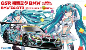 Fujimi 1/24 GSR Hatsune Miku BMW (BMW Z4 GT 3) 2012 SUPER GT latter half game ver. , FUJ70091, by FUJIMI