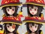 KADOKAWA KADOKAWA PLASTIC MODEL SERIES Kono Subarashii Sekai ni Shukufuku o! 3 Megumin DXver., KDK98233, by KADOKAWA